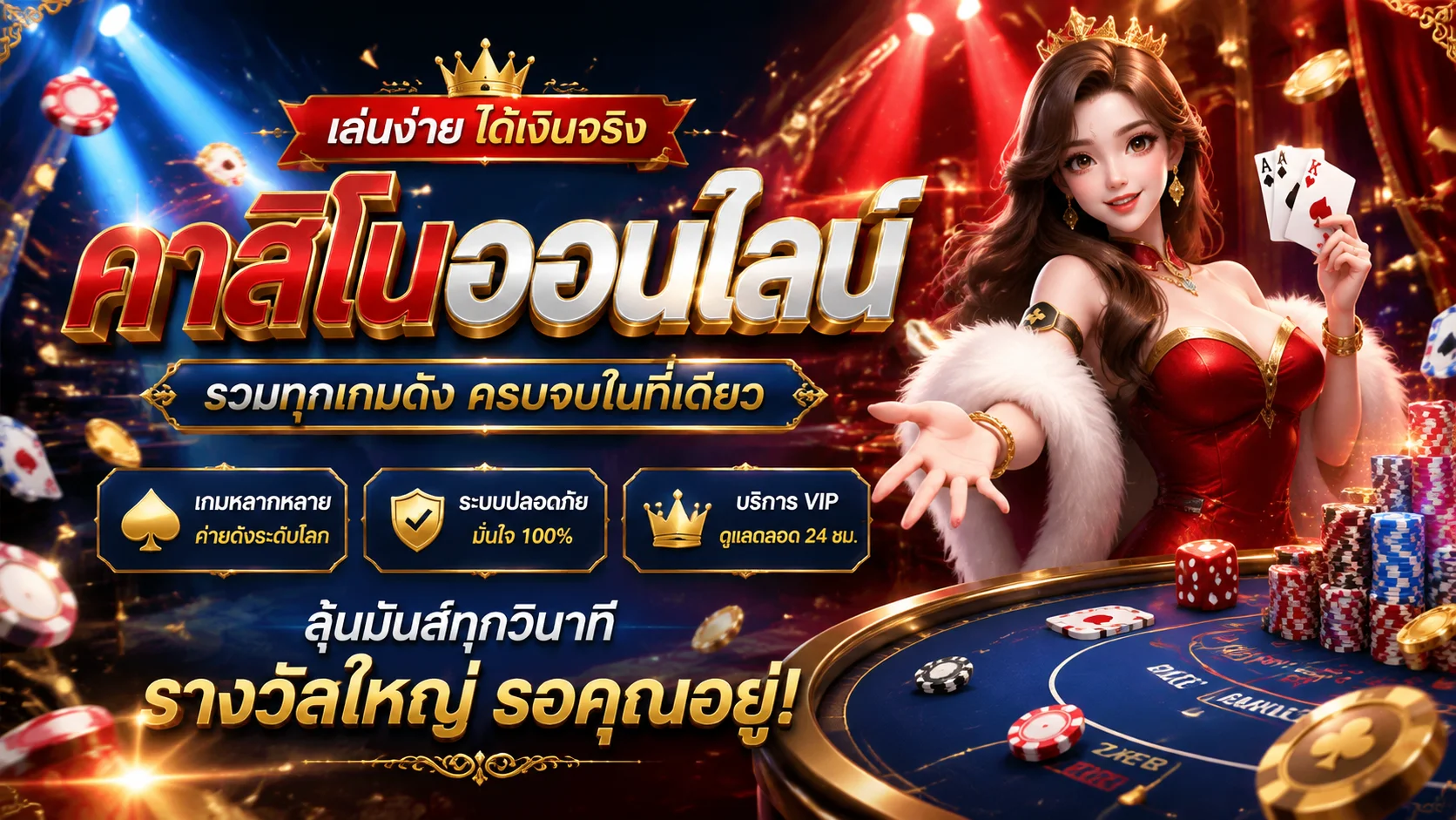คาสิโนออนไลน์ JQK SIAM บาคาร่าสด ถ่ายทอดสดจากสตูดิโอ